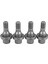4pcs 17MM Araba Tekerlek Somunları Cıvatalar Peugeot Için Düz Koltuk 206 308 3008 207 cc Sw 508 Citroen C5 C4L 540567 (Yurt Dışından) 3