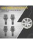 4pcs 17MM Araba Tekerlek Somunları Cıvatalar Peugeot Için Düz Koltuk 206 308 3008 207 cc Sw 508 Citroen C5 C4L 540567 (Yurt Dışından) 4