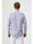 Regular Fit Paşa Yaka Uzun Kollu Gri Spor Erkek Gömlek GM23Y231031_D55 2
