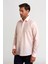 Regular Fit Uzun Kollu Pembe Klasik Erkek Gömlek GM23Y231078_D29 5