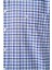 Regular Fit Lacivert Yazlık Ekose Paşa Yaka Spor Erkek Gömlek GM23Y231019_D39 3