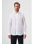 Regular Fit Beyaz Klasik Düz Erkek Gömlek GM23Y231153_D01 1