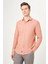 Slim Fit Kiremit Renk Spor Erkek Gömlek GM23Y231059_D26 1