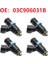 4pcs/lot Yakıt Enjektörleri Nozul 03C906031B Skoda Için Uygun Octavia Volkswagen Polo Için Superb 1.6 (Yurt Dışından) 2
