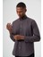Regular Fit Koyu Kahve Basic Erkek Gömlek GM23K232058_D12 4