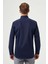 Regular Fit Paşa Yaka Lacivert Spor Basic Erkek Gömlek GM23K232026_D39 2