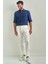 Beyaz Gabardin 4 Cepli Spor Erkek Pantolon PNS22Y22102_D01 3