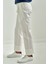 Beyaz Gabardin 4 Cepli Spor Erkek Pantolon PNS22Y22102_D01 4