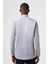 Regular Fit Paşa Yaka Gri Spor Erkek Gömlek GM23K232017_D55 2