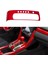 Honda Civic 2016-2021 Için Kırmızı Iç Dişli Vites Kutusu Paneli Kalıplama Kaplaması (Yurt Dışından) 2