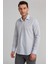 Regular Fit Gri Basic Klasik Erkek Gömlek GM23K232074_D55 5