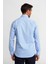 Regular Fit Mavi Uzun Kollu Klasik Erkek Gömlek GM23K232031_D35 2