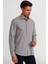 Regular Fit Kahve İtalyan Yaka Klasik Erkek Gömlek GM23K232025_D11 3