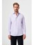 Regular Fit Lila İtalyan Yaka Klasik Erkek Gömlek GM23K232025_D44 1