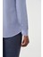 Regular Fit Lacivert Uzun Kollu Klasik Erkek Gömlek GM23K232031_D39 4
