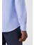 Regular Fit Mavi Klasik Basic Erkek Gömlek GM23K232007_D35 4