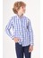 Regular Fit Yaka Düğmeli Lacivert Erkek Çocuk Gömlek GM23Y231169_D39 4