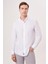 Regular Fit Paşa Yaka Beyaz Erkek Gömlek GM23Y231163_D01 1