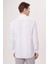 Regular Fit Paşa Yaka Beyaz Erkek Gömlek GM23Y231163_D01 2