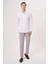 Regular Fit Paşa Yaka Beyaz Erkek Gömlek GM23Y231163_D01 5