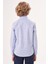 Regular Fit Yaka Düğmeli Lacivert Çocuk Erkek Gömlek GM23Y231164_D39 2