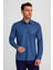 Platinium Regular Fit Lacivert Erkek Gömlek PLTG015_D39 1