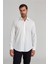 Regular Fit Beyaz Cepli Klasik Erkek Gömlek GMKLS092230020_D01 1