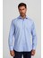 Regular Fit İtalyan Yaka Mavi Erkek Gömlek PLTG009_D35 1