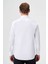 Regular Fit Beyaz Saten Basic Erkek Gömlek GM23K232020_D01 2