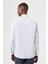 Regular Fit Açık Gri Basic Klasik Erkek Gömlek GM23K232055_D54 2