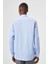 Regular Fit Klasik Mavi Basic Erkek Gömlek GM23Y231174_K35 2