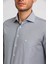 Regular Fit Gri İtalyan Kumaş Erkek Gömlek GM23K232038_D55 4