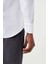 Regular Fit Beyaz Basic Klasik Erkek Gömlek GM23K232033_D01 4