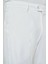 Beyaz Pamuk 4 Cepli Spor Erkek Pantolon PNS23Y23109_D01 4