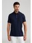 Merserize Pike Polo Yaka Lacivert Pamuk T-Shirt TS24Y24105_D39 1