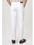 Beyaz Pamuk 5 Cepli Spor Erkek Pantolon PNS23Y23104_D01 3