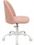 Curve Çalışma Sandalyesi - Pembe 61X58,5X81,5-91 cm 4