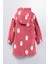 Kız Bebek - Çocuk Kapüşon Detaylı Kuzu Desenli Özel Koleksiyon Yağmurluk - Rüzgarlık 3