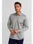 Platinium Regular Fit Gri Gömlek PLTG023_D55 1
