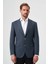 Regular Fit Mono Yaka 6 Drop Çift Yırtmaçlı Antrasit Erkek Yün Ceket PCK23Y23102_D58 1