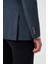 Regular Fit Mono Yaka 6 Drop Çift Yırtmaçlı Antrasit Erkek Yün Ceket PCK23Y23102_D58 4