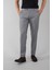 Gri Yün Flanel Regular Fit Klasik Erkek Pantolon PPNK23K23201_D55 2