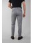Gri Yün Flanel Regular Fit Klasik Erkek Pantolon PPNK23K23201_D55 3