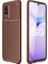 Vivo V21E Kılıf Karbon Desenli Esnek Yüksek Kaliteli Meteryalden Üretilmiş Silikon Kapak Ryc/negro 1