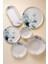 Garden Altın Yaldızlı Stoneware Yemek Takımı 27 Parça 6 Kişilik Yemek Seti 2