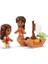 ǀ Princess Moana Nın Ada Eğlencesi 43260, 5 Yaş ve Üzeri Kız ve Erkek Çocukları Için Yaratıcı Oyuncak Yapım Seti, 2 Mini Bebek Figürü ve Ev (175 Parça) 2