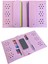 Keçe Kalemlik ve Tablet Organizer Çanta - 4 Bölmeli, A4 Boyut, Çok Amaçlı Defter Boya Düzenleyici Çanta (Pembe) 1