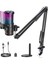 Rgb USB Oyun ve Yayın Mikrofonu – 192KHZ Yüksek Çözünürlüklü Ses, Gürültü Engelleme, Rgb Aydınlatma, Tak & Çalıştır,ps5/4 ile Uyumlu, Ayarlanabilir Kol ve Masa Standı Dahil | KM8S 1