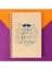 En Iyi Babalara Hediye 8 cm x 12 cm Ölçülerinde Çizgisiz 48 Yaprak Ahşap Kapaklı Defter 3