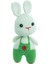 Amigurumi Tavşan Anahtarlık,birinci Sınıf Pamuk Ipten Tığ El Işçiliği ile Yapılmış,sevimli,sağlıklı, Peluş,elyaf Dolgu,yaratıcı,şık,sağlıklı Sevimli Figürler Çanta ve Vb Için Süs 1